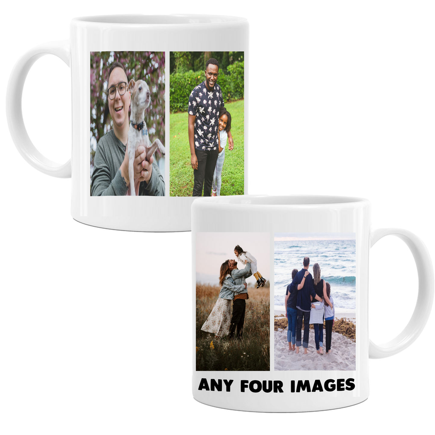 Personalised mug 4 images