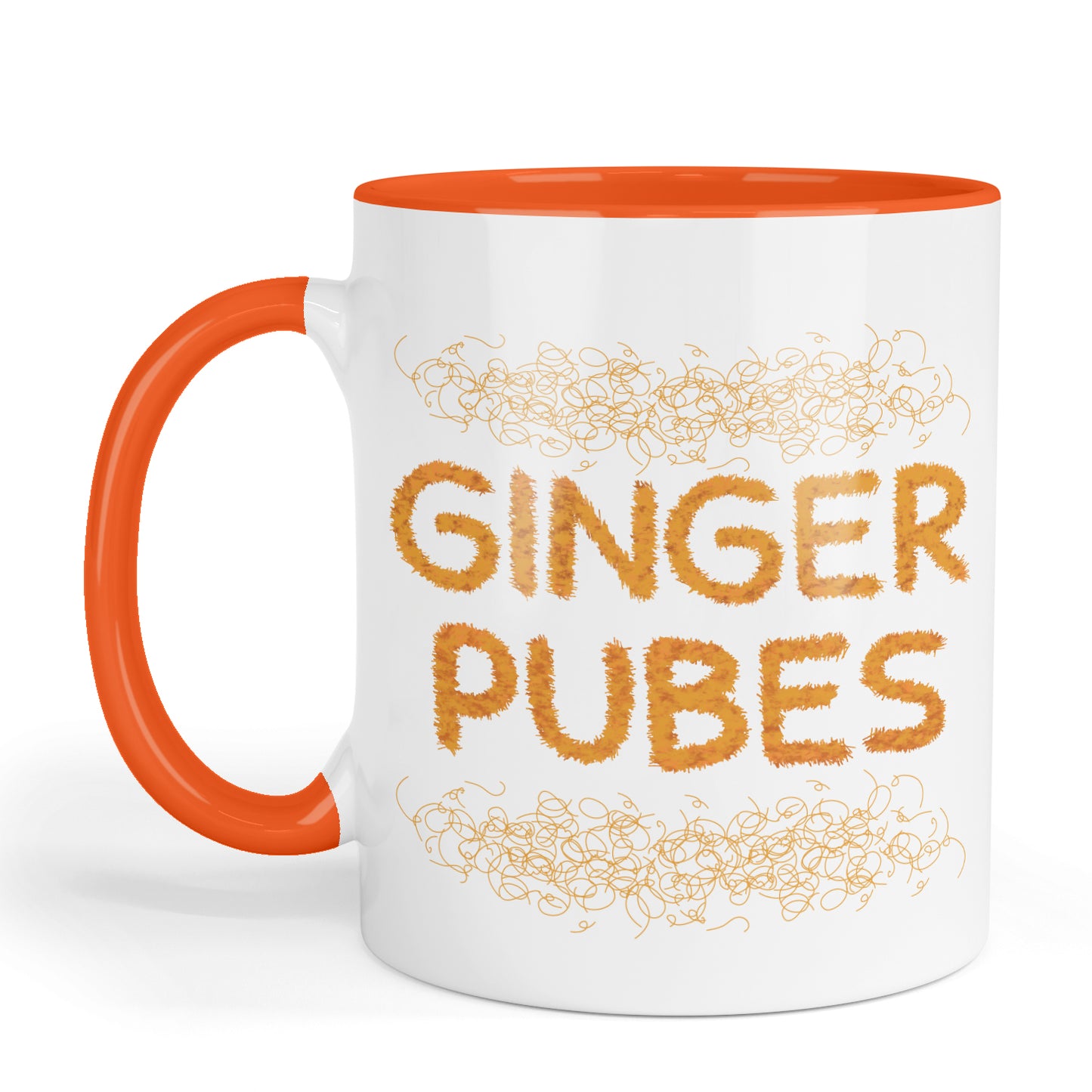 Ginger Pubes & Grey Pubes Mug.