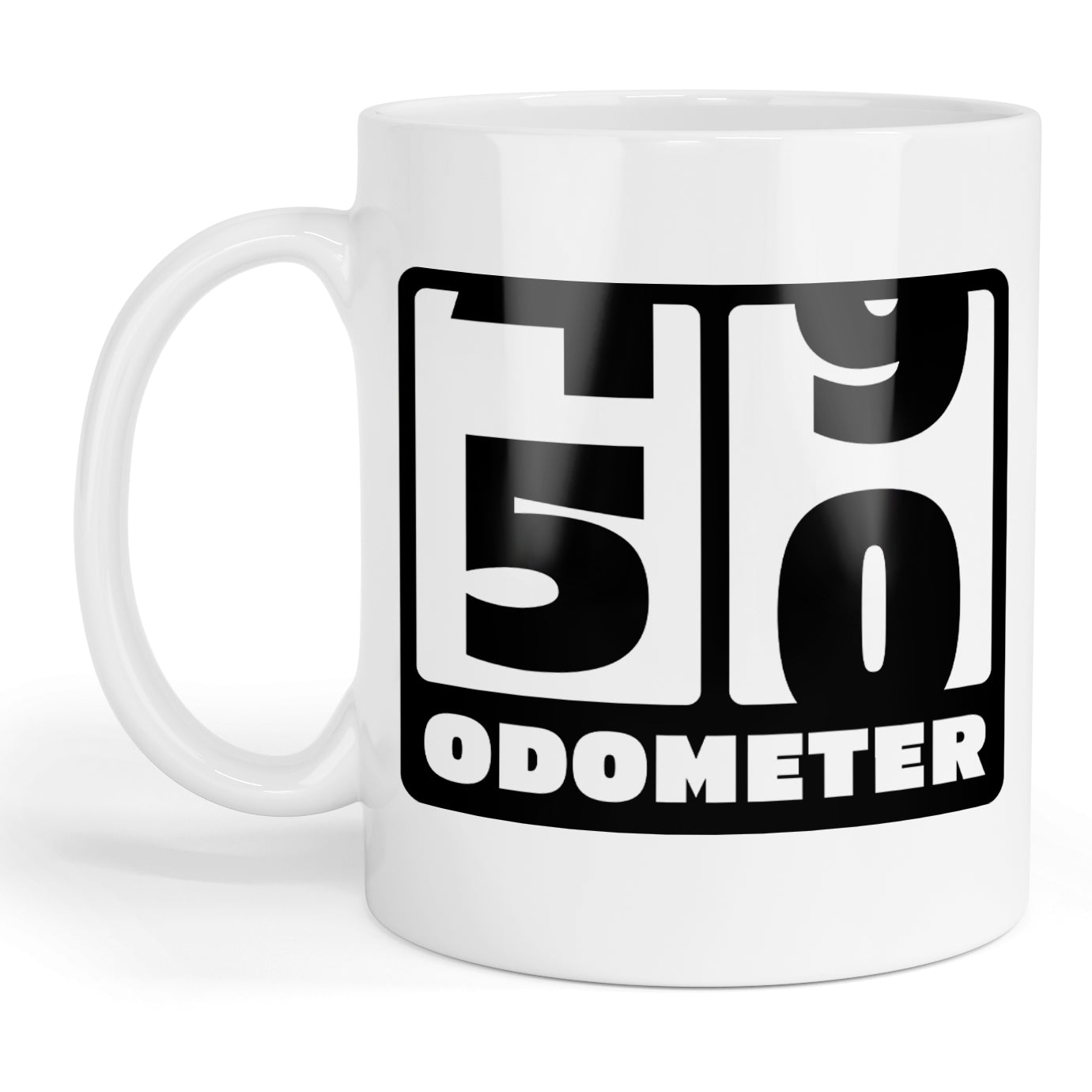Odometer 50 mug