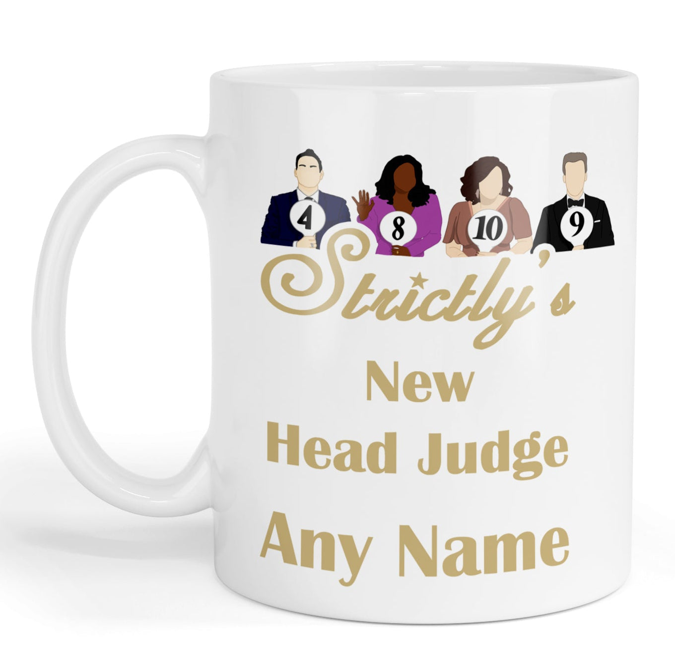 Personalised Mug Inspired by Strictly Come Dancing