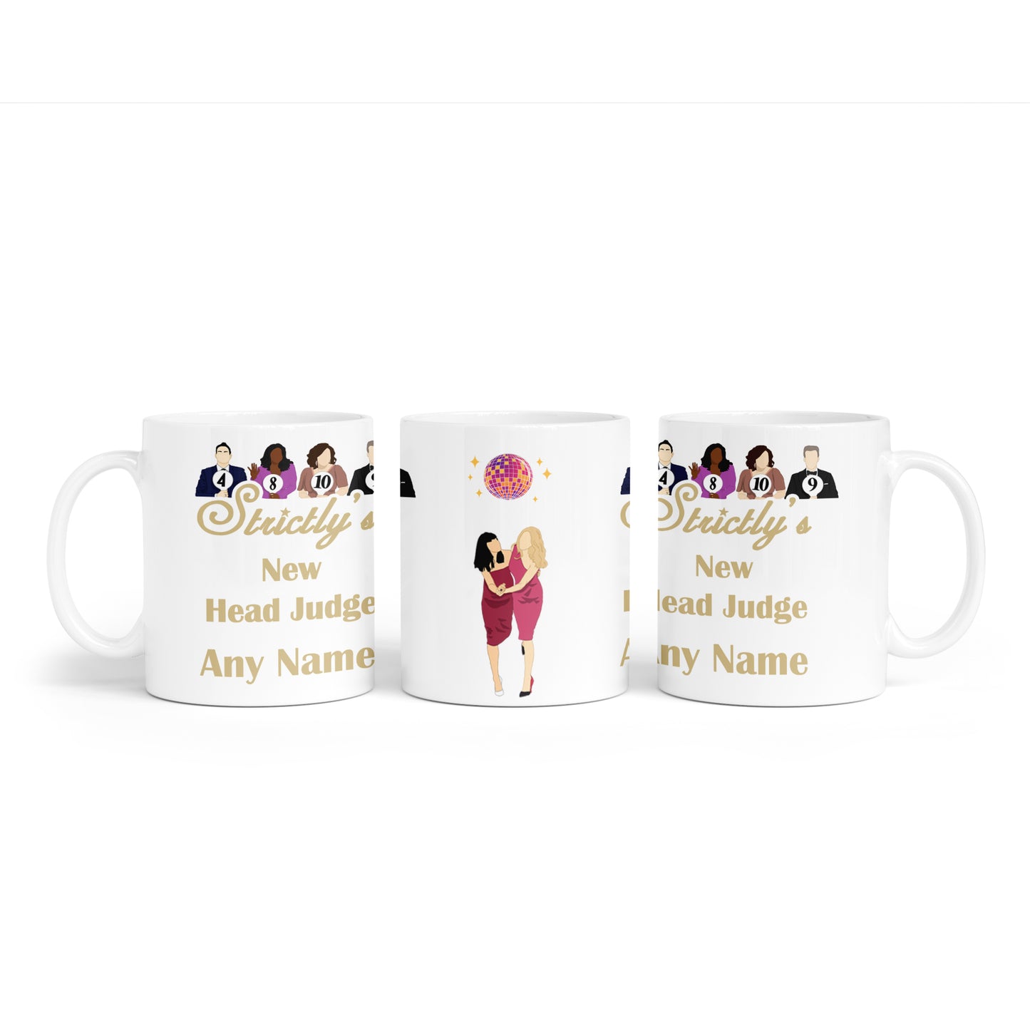 Personalised Mug Inspired by Strictly Come Dancing