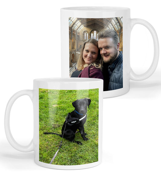 Personalised mug 2 images