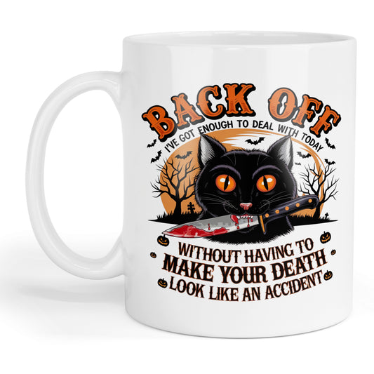 Back off mug