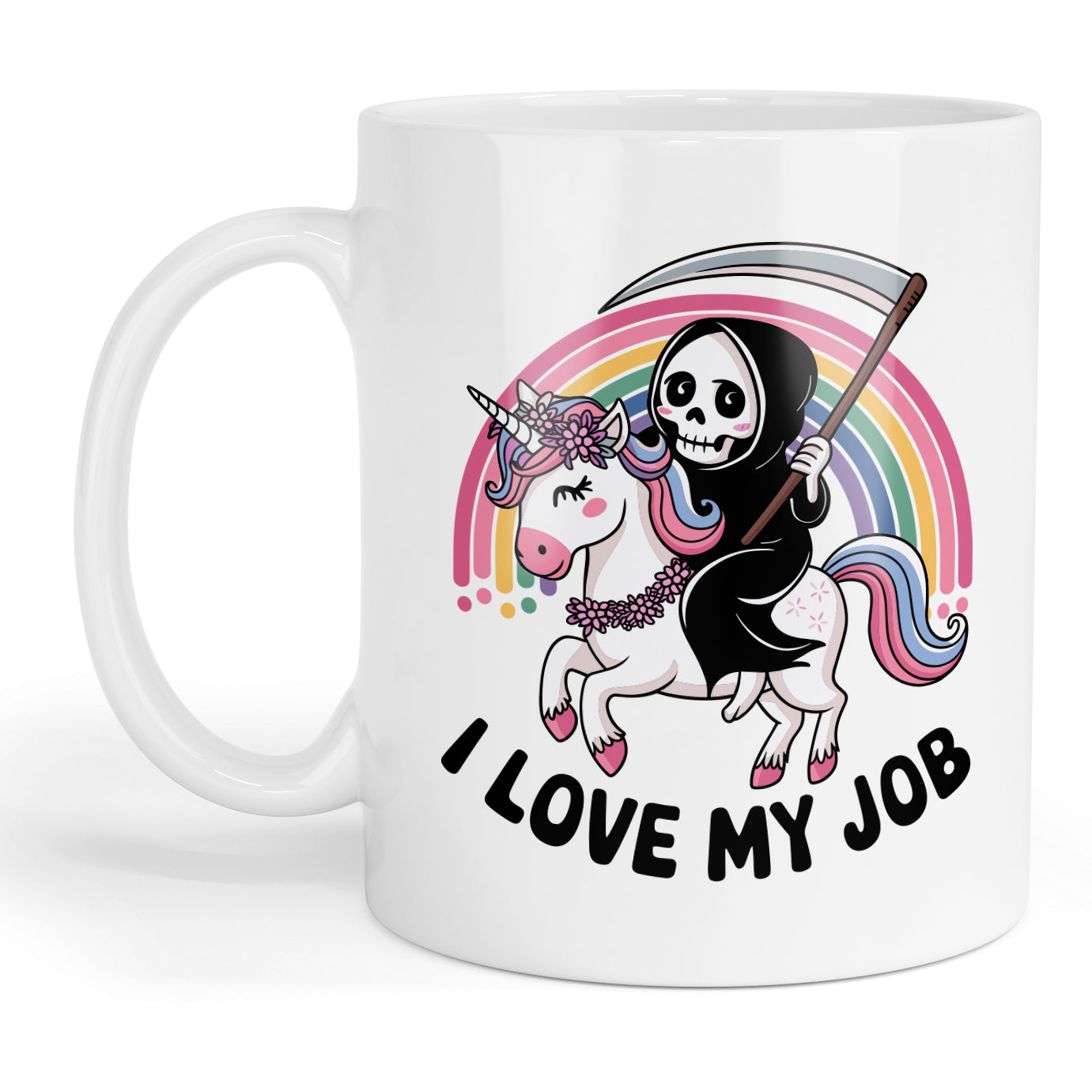 I love my job mug