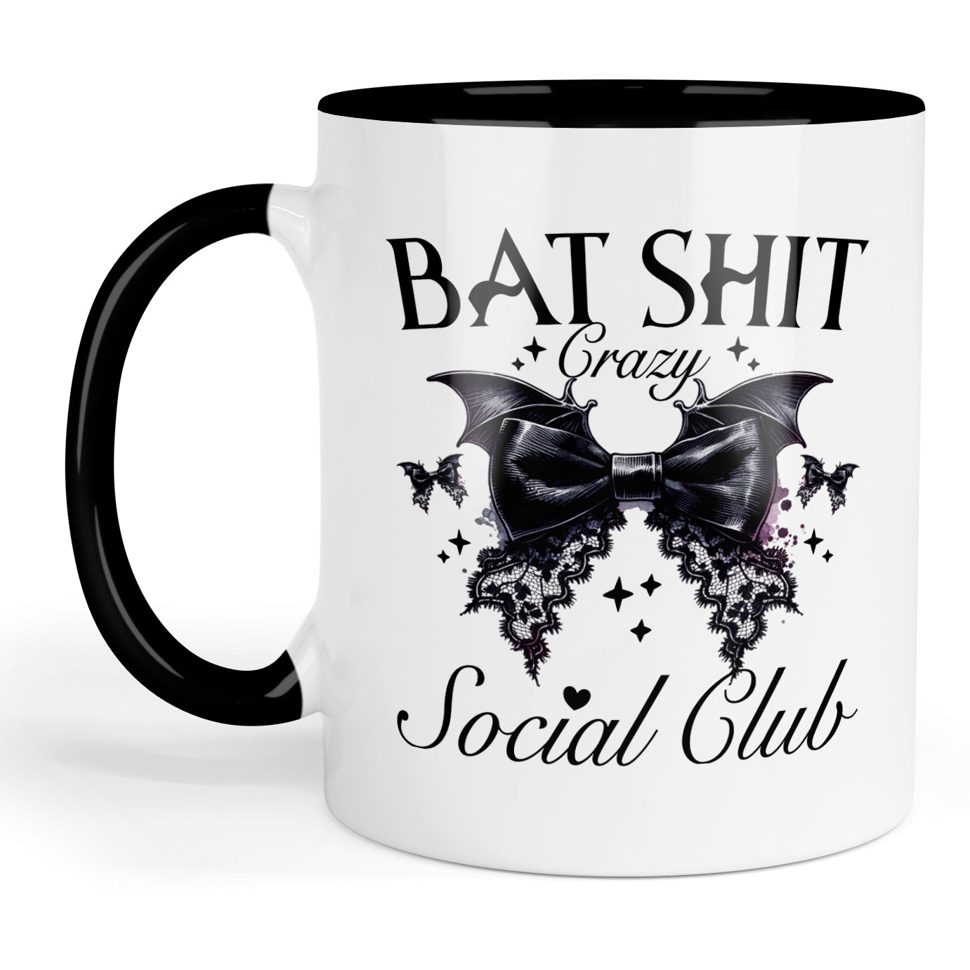 Bat sh*t crazy social club mug