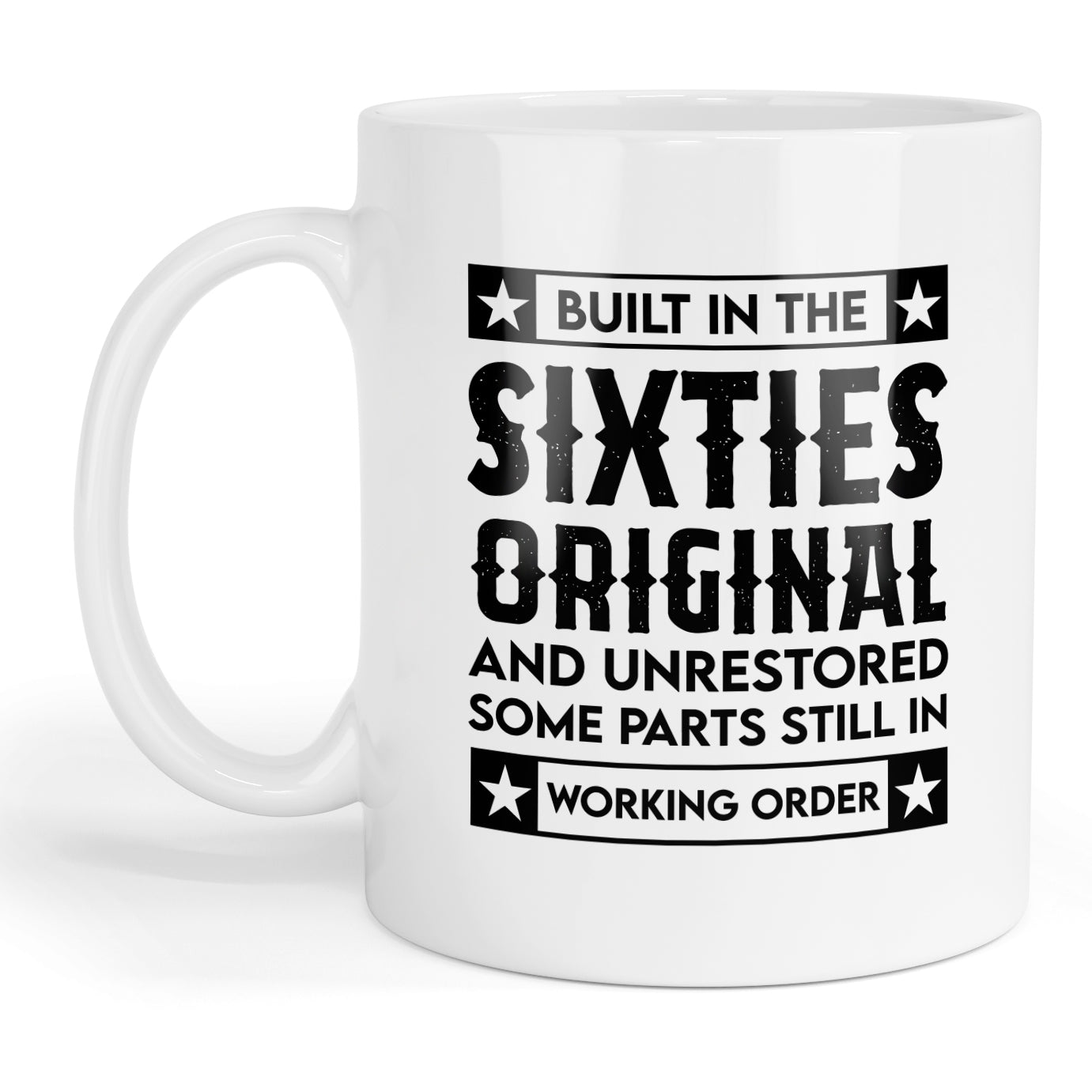 Built in the sixties mug