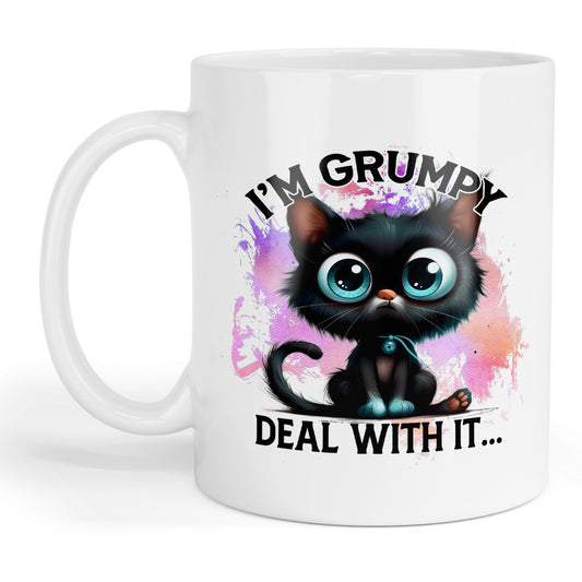 I'm grumpy deal with it mug