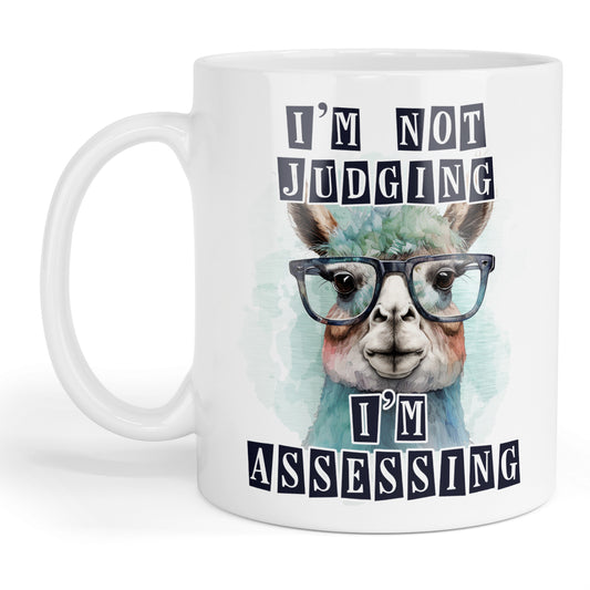 I'm not judging I'm addressing mug