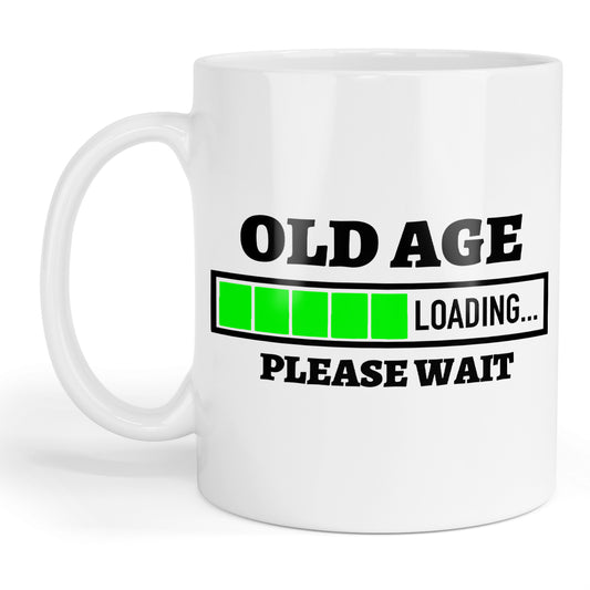 Old age loading mug