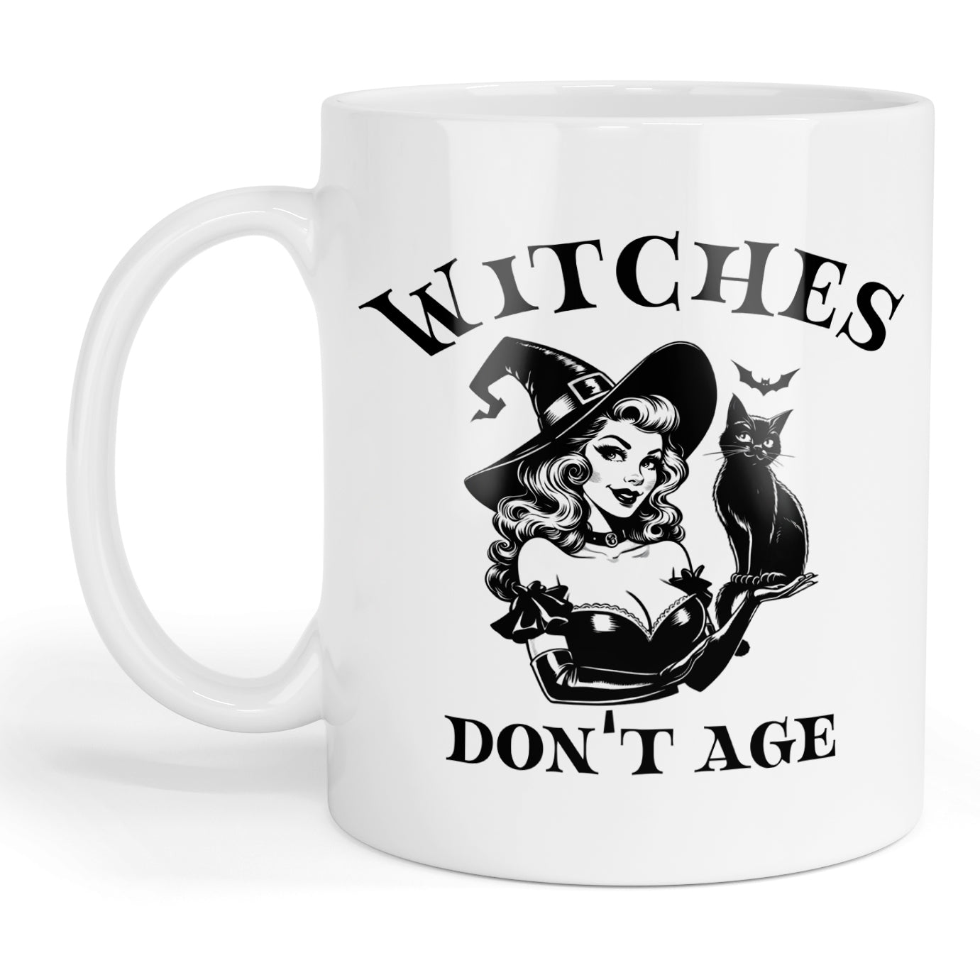 Witches don't age mug