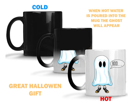 Boo! Halloween Colour Change Mug.
